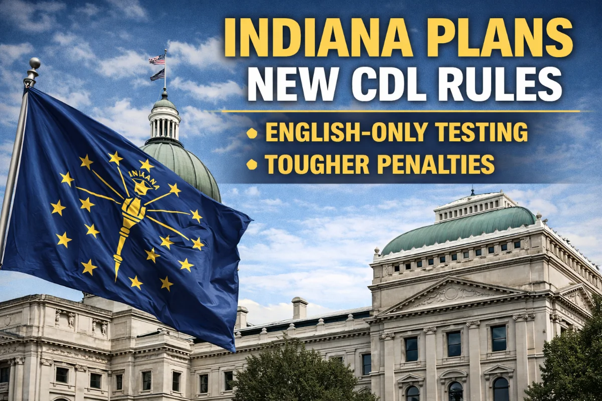 Indiana Leaders Back CDL Crackdown With English Proficiency Push and ...
