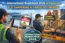 International Roadcheck 2026 will focus on ELD tampering and cargo securement