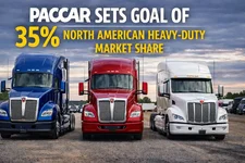 PACCAR Sets Goal of 35% North American Heavy-Duty Market Share