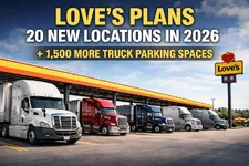 Love’s Plans 20 New Locations in 2026 and 1,500 More Truck Parking Spaces