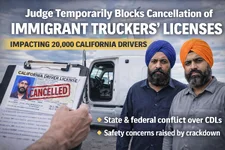 California Judge Moves to Block CDL Cancellations for 20,000 Immigrant Truck Drivers