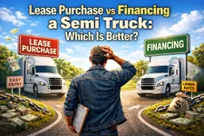 Lease Purchase vs Financing a Semi Truck: Which Is Better?