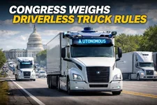 Congress Weighs Driverless Truck Rules as Safety Debate Grows