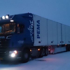 Winter Trucking in Northern Scandinavia. vol.2 - YouTube