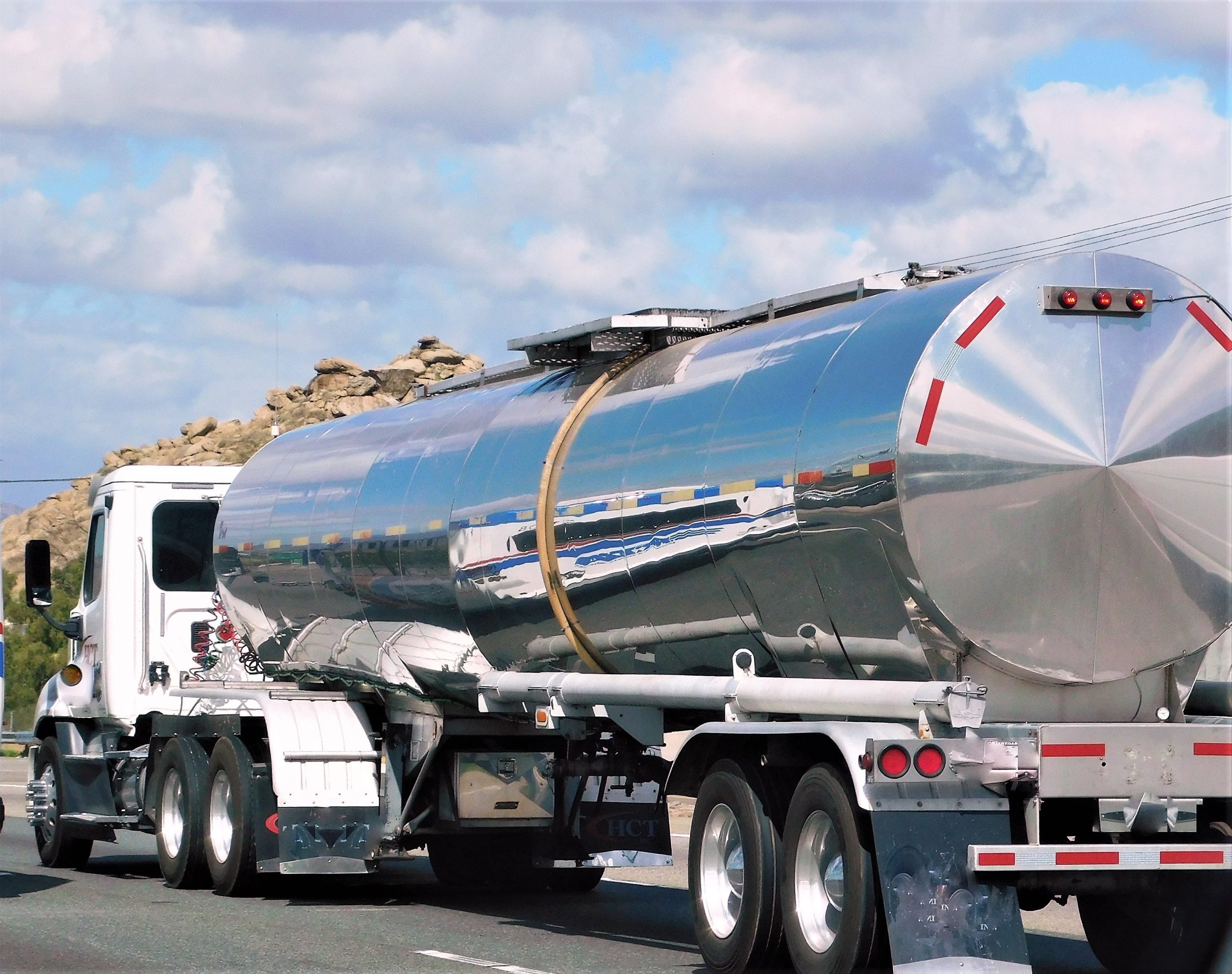 Petroleum tanker trucking